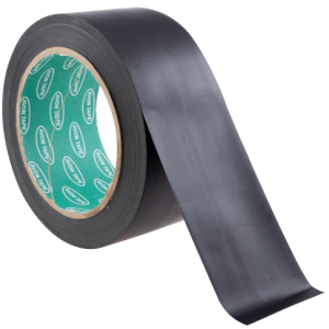 Avon Black Hazard Marking Tape Uk. 50mmx3m Type AVN9644070G